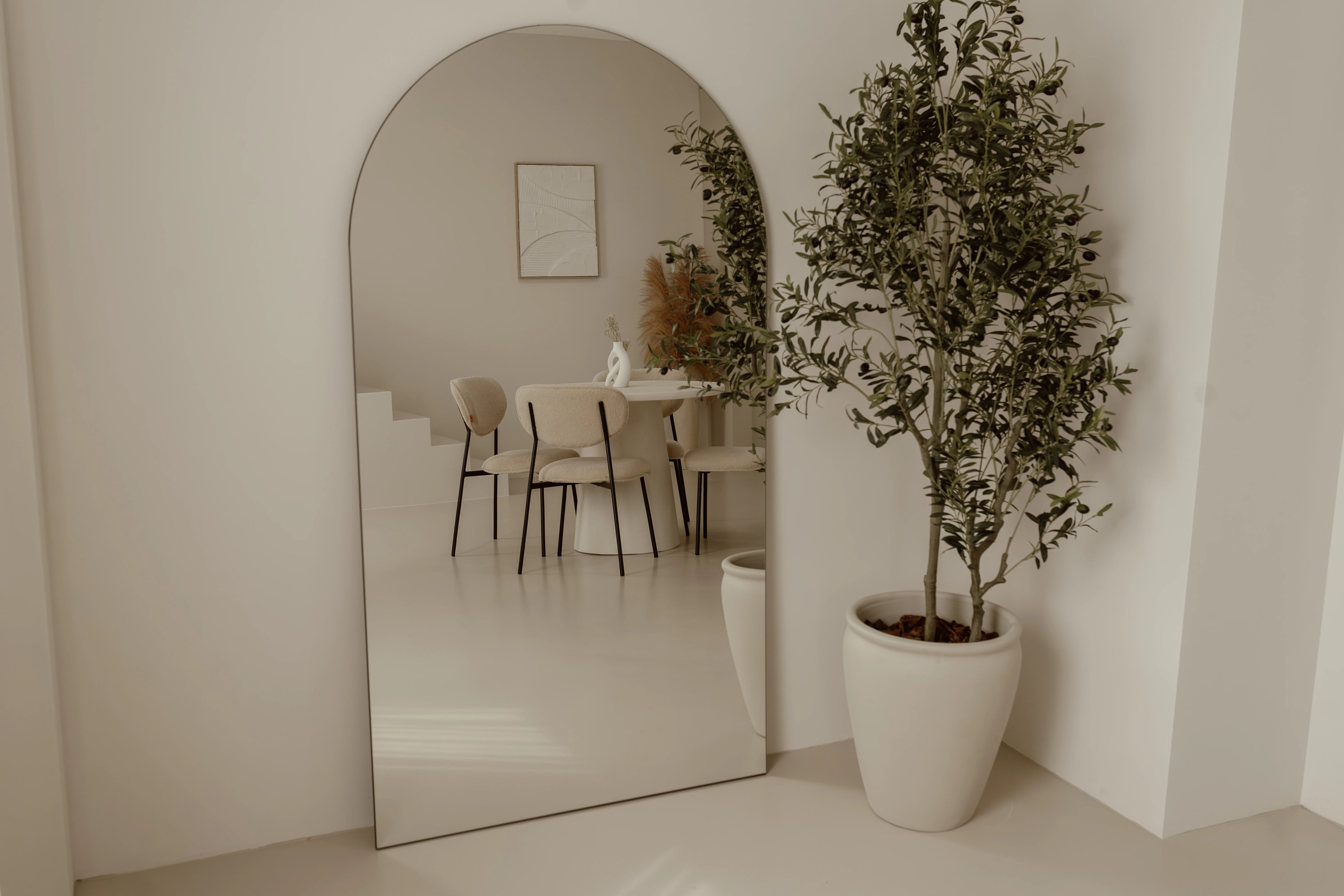 Frameless spiegels