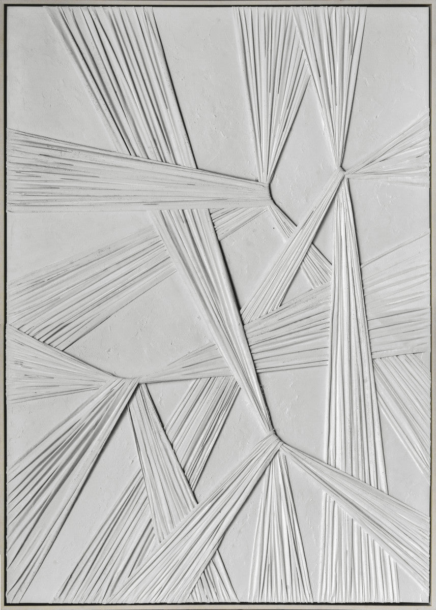 3D wanddecoratie 83x123cm 'Origami 1'