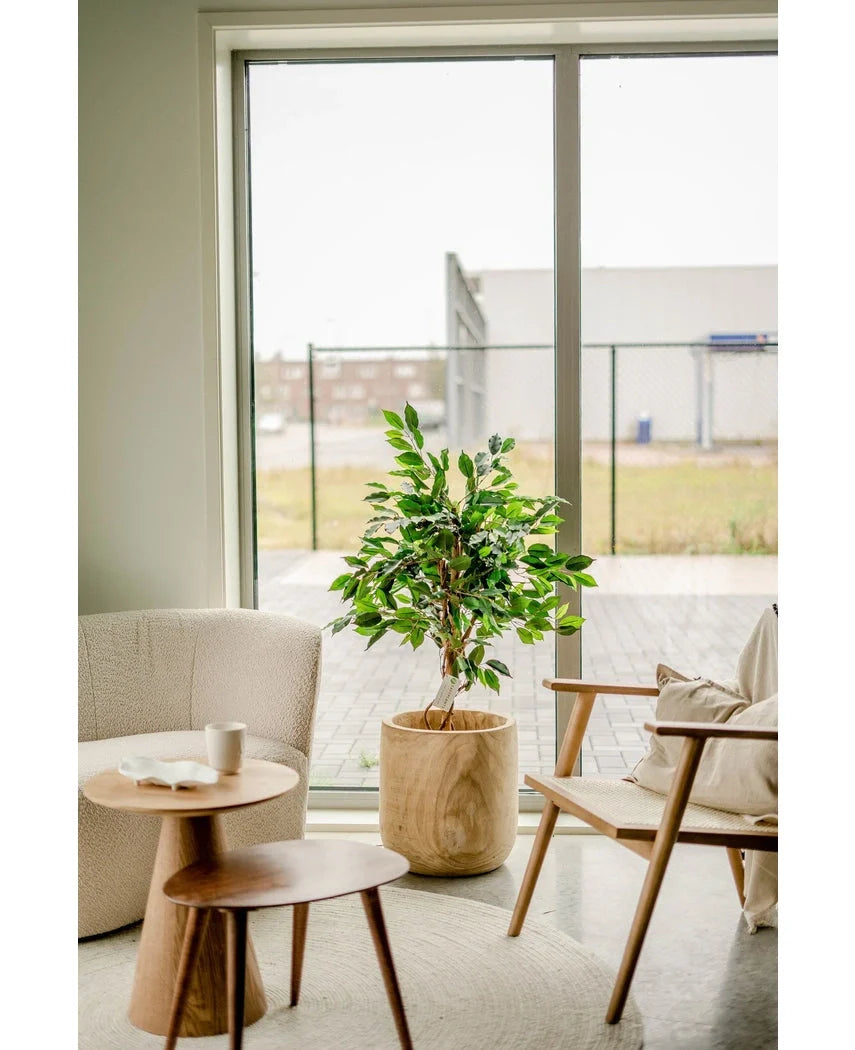 Kunstplant Ficus Groen 120 cm