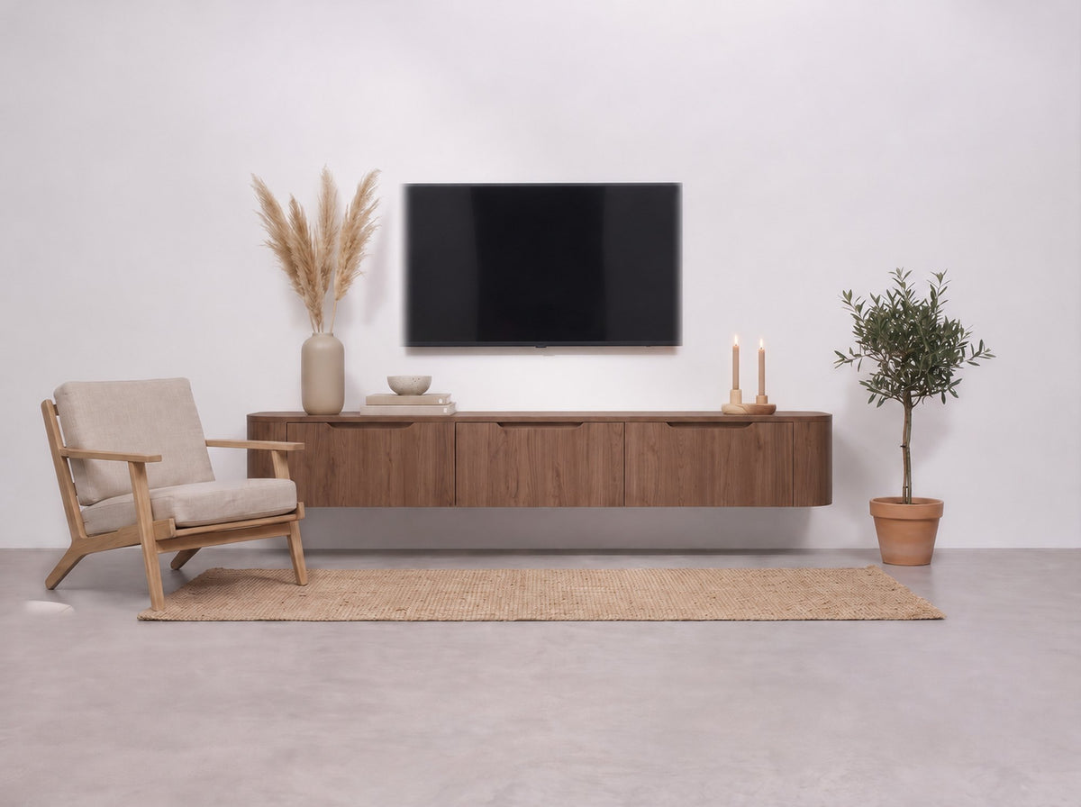 Miyoko tv-meubel walnoot ophangen, stap 18