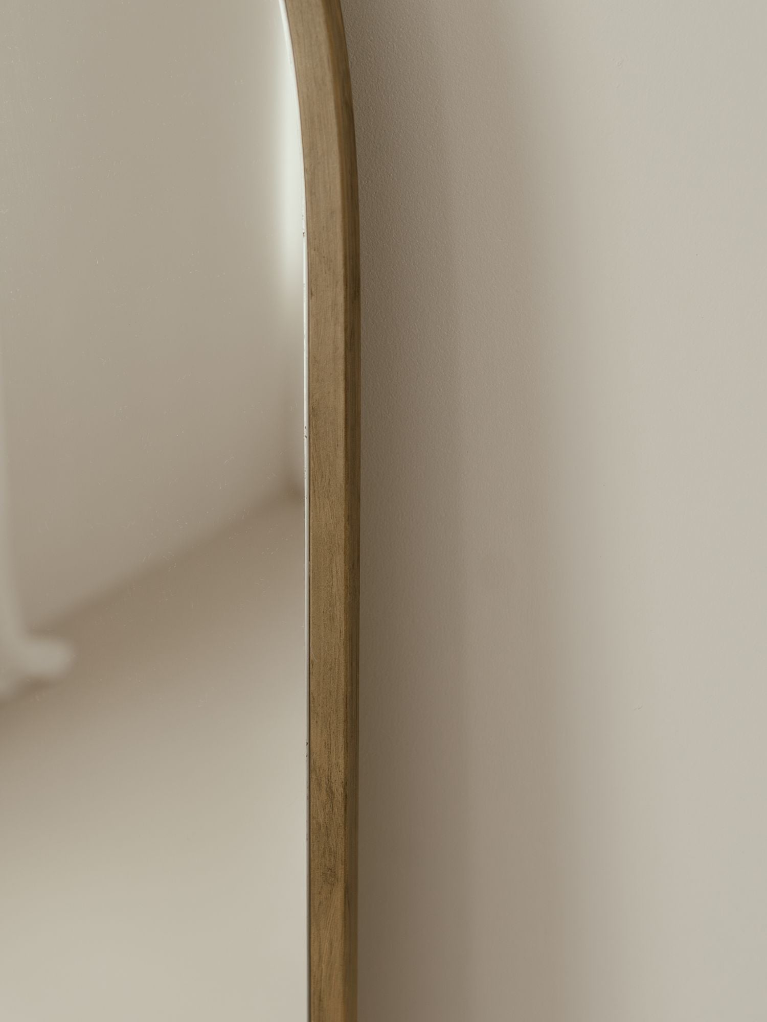 Grote Staande Spiegel Ovaal 180x70 Brons