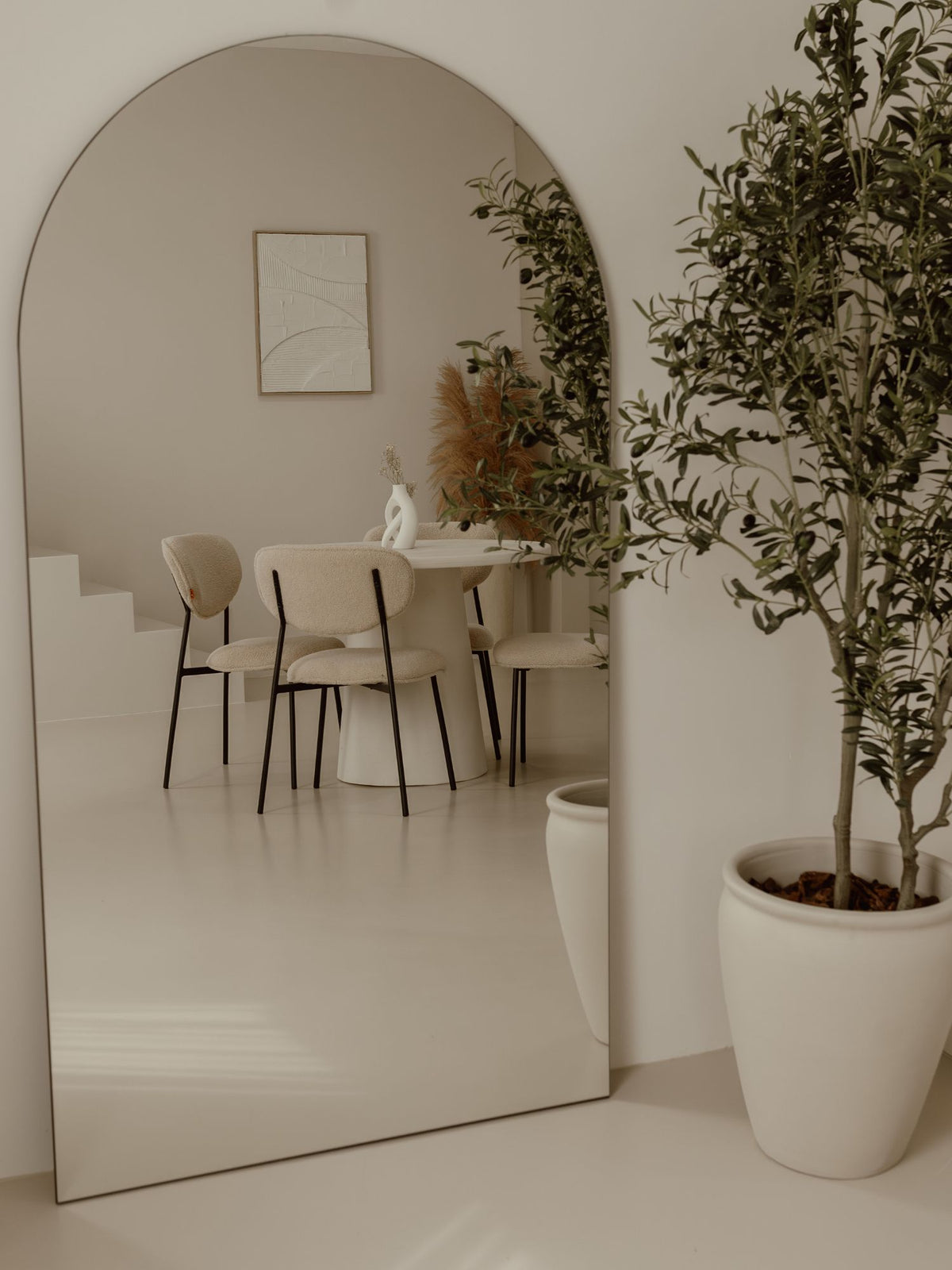 Staande frameless spiegel 180x100 cm zonder lijst