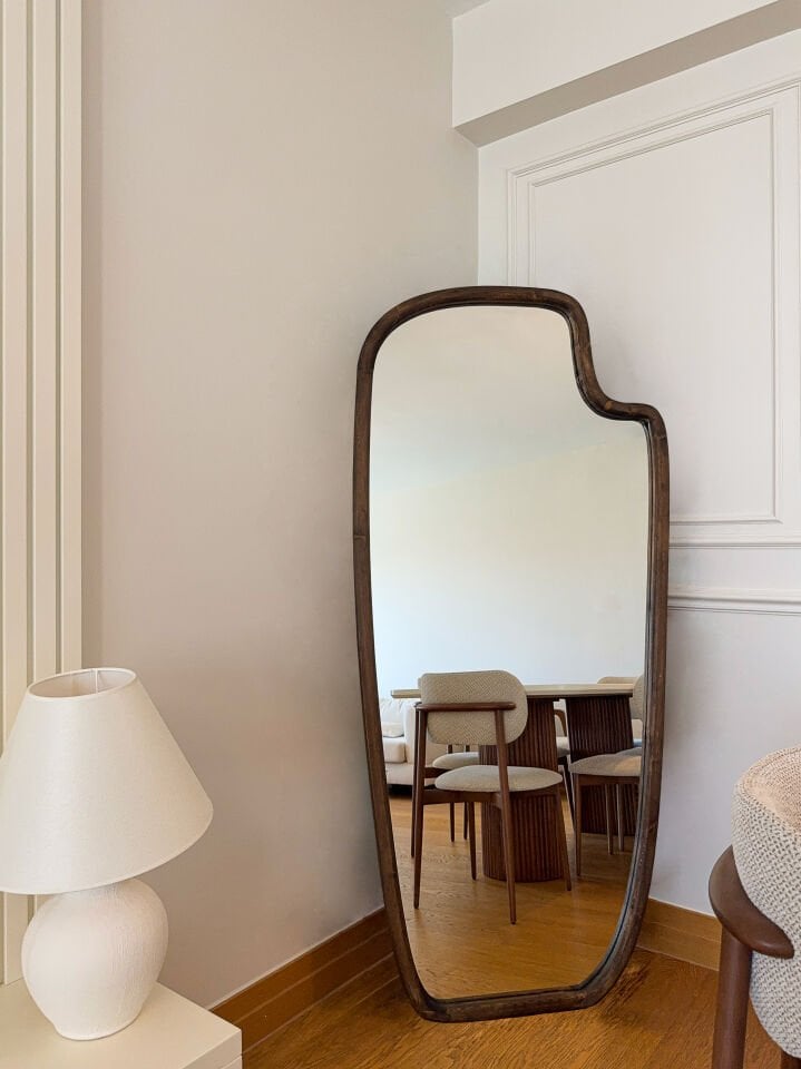 Lunvi - Organische Houten Spiegel 180x80 cm