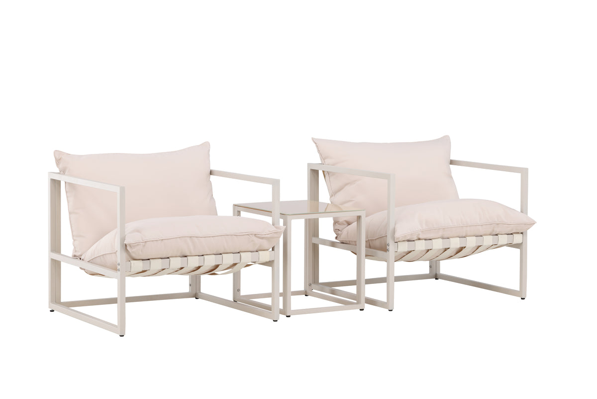 Beige Breeze Loungeset – 3-delig