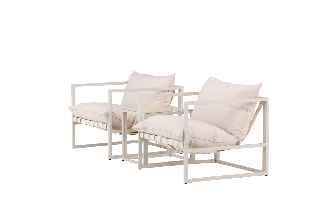 Beige Breeze Loungeset – 3-delig