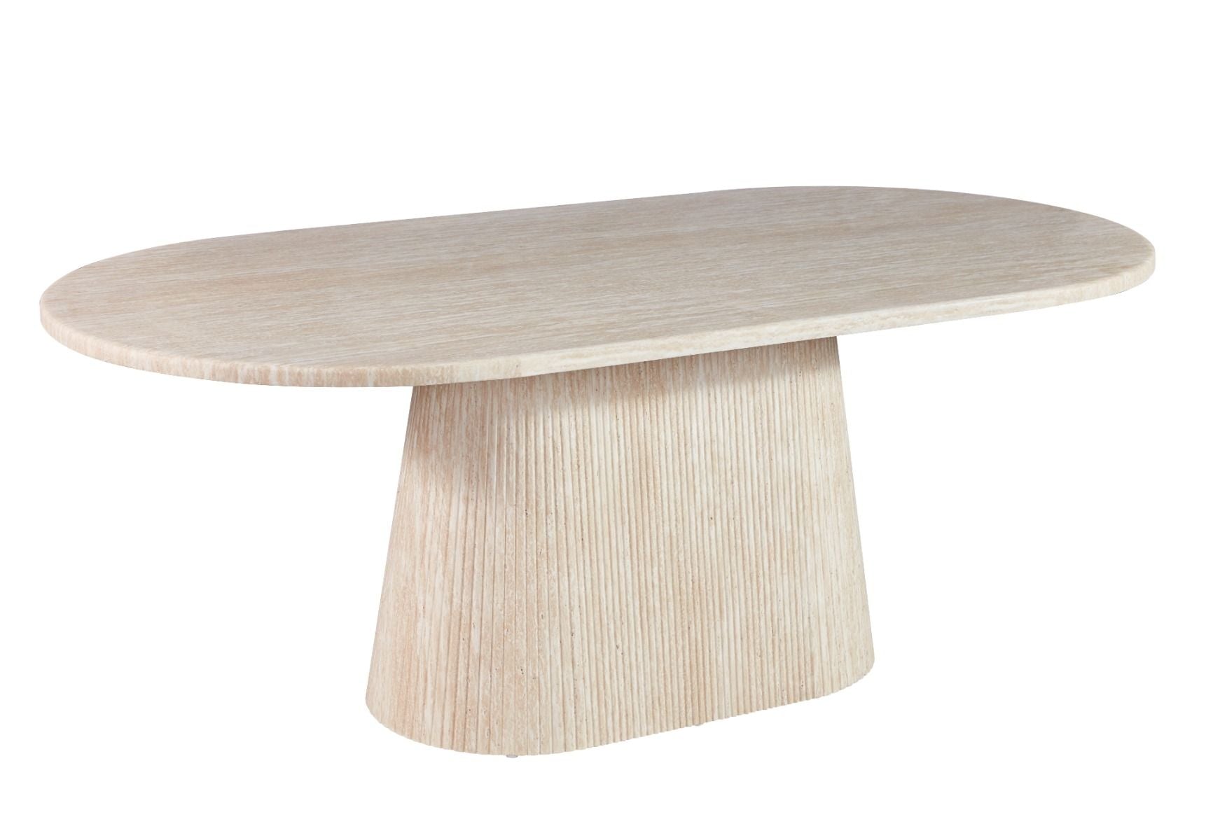 Eettafel Kimberly Travertin Beige