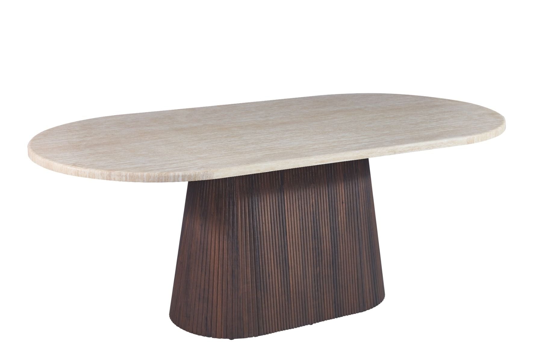 Eettafel Kimberly Travertin