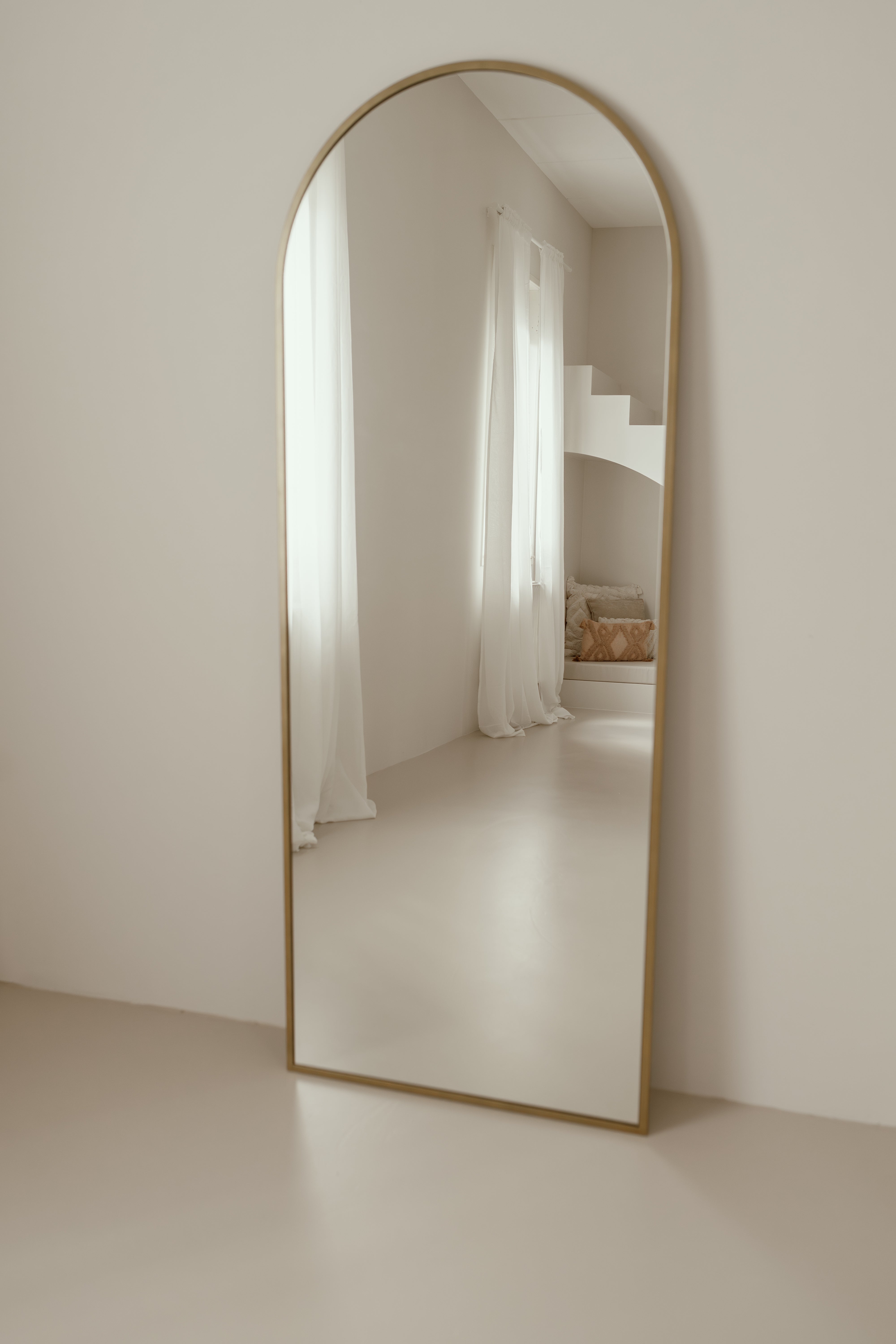 Staande spiegel 180x70 goud