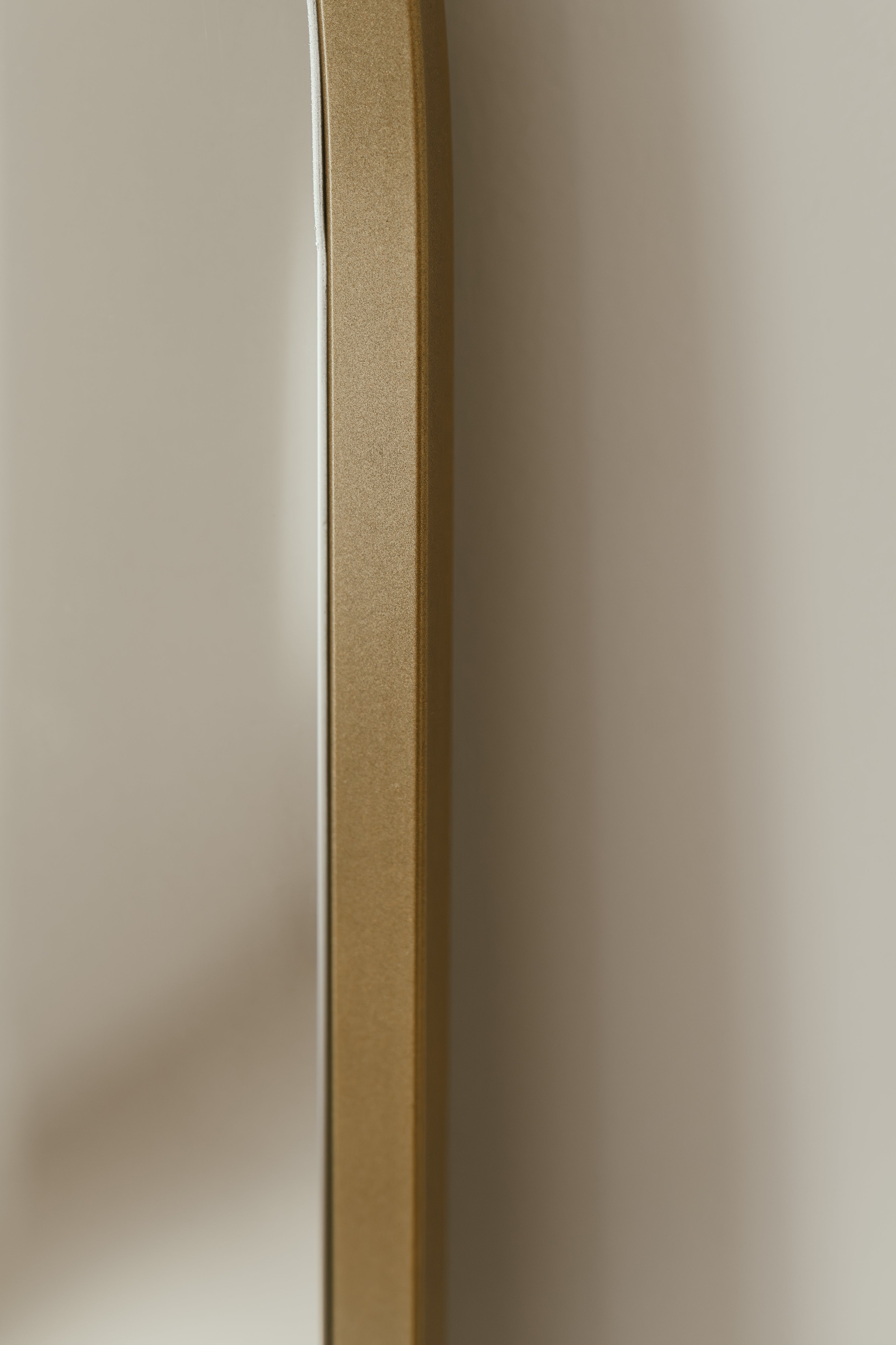 Staande spiegel rechthoek 180x100 goud close up