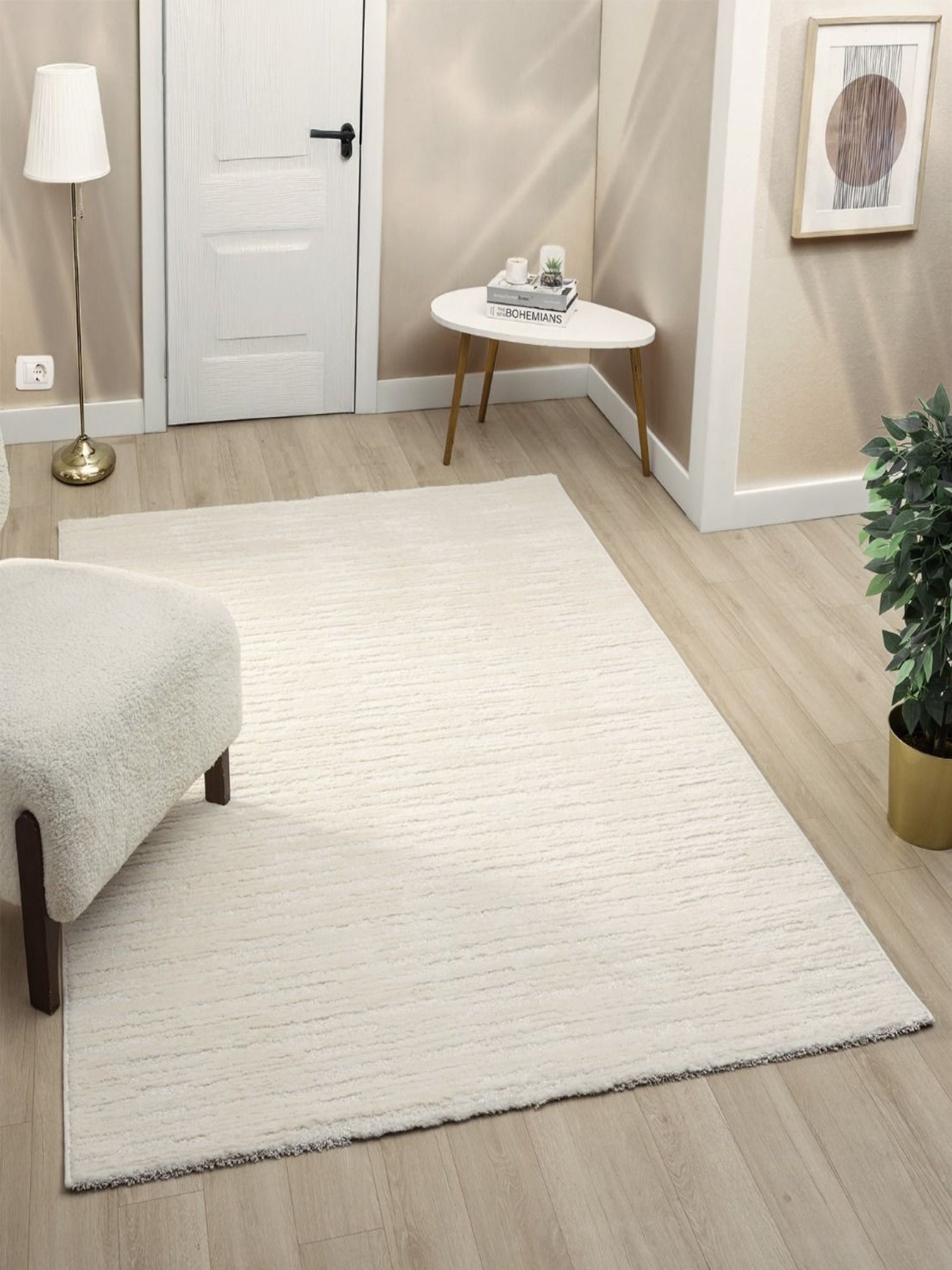 Liva  – Cream vloerkleed