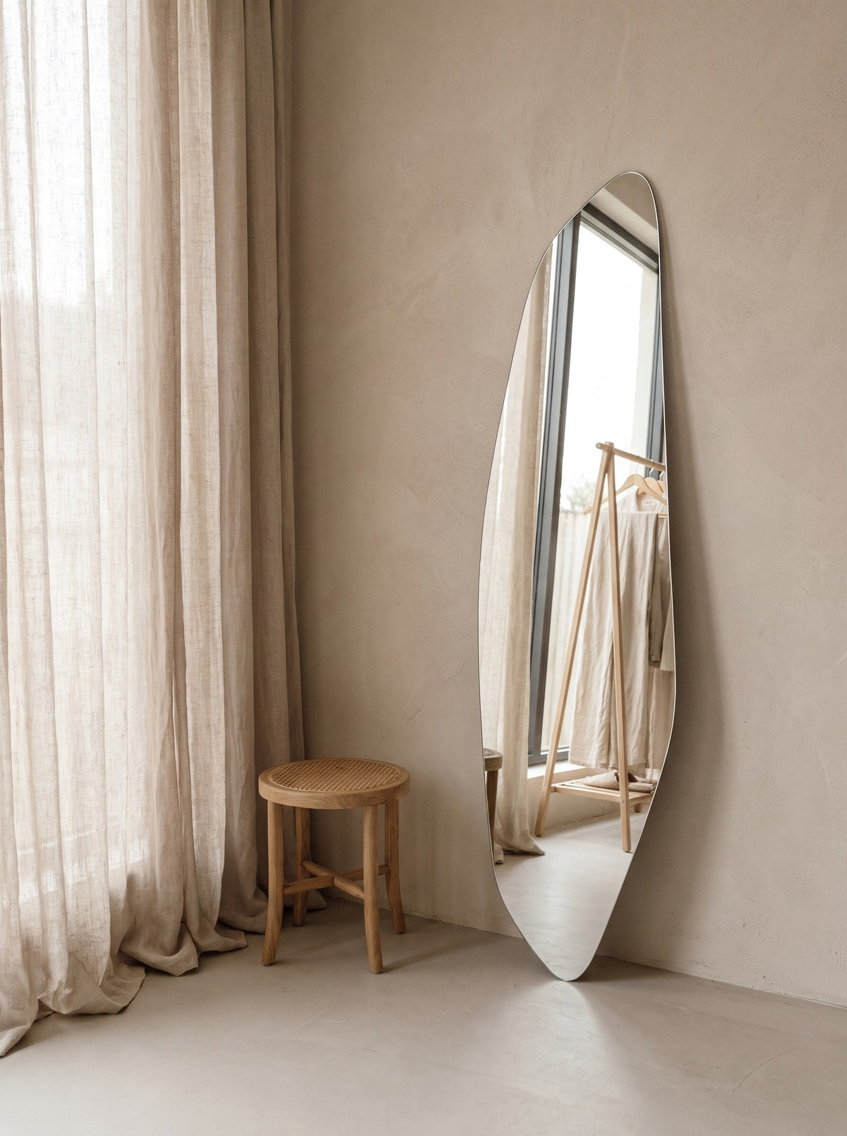 Asymmetrische Spiegel – 140 X 35 CM, afbeelding 7