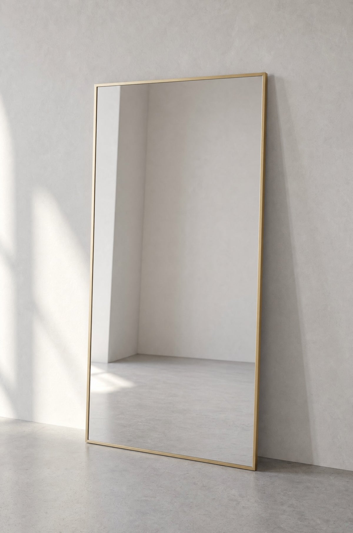 Grote Staande Spiegel Rechthoek 180x100 Goud, afbeelding 9