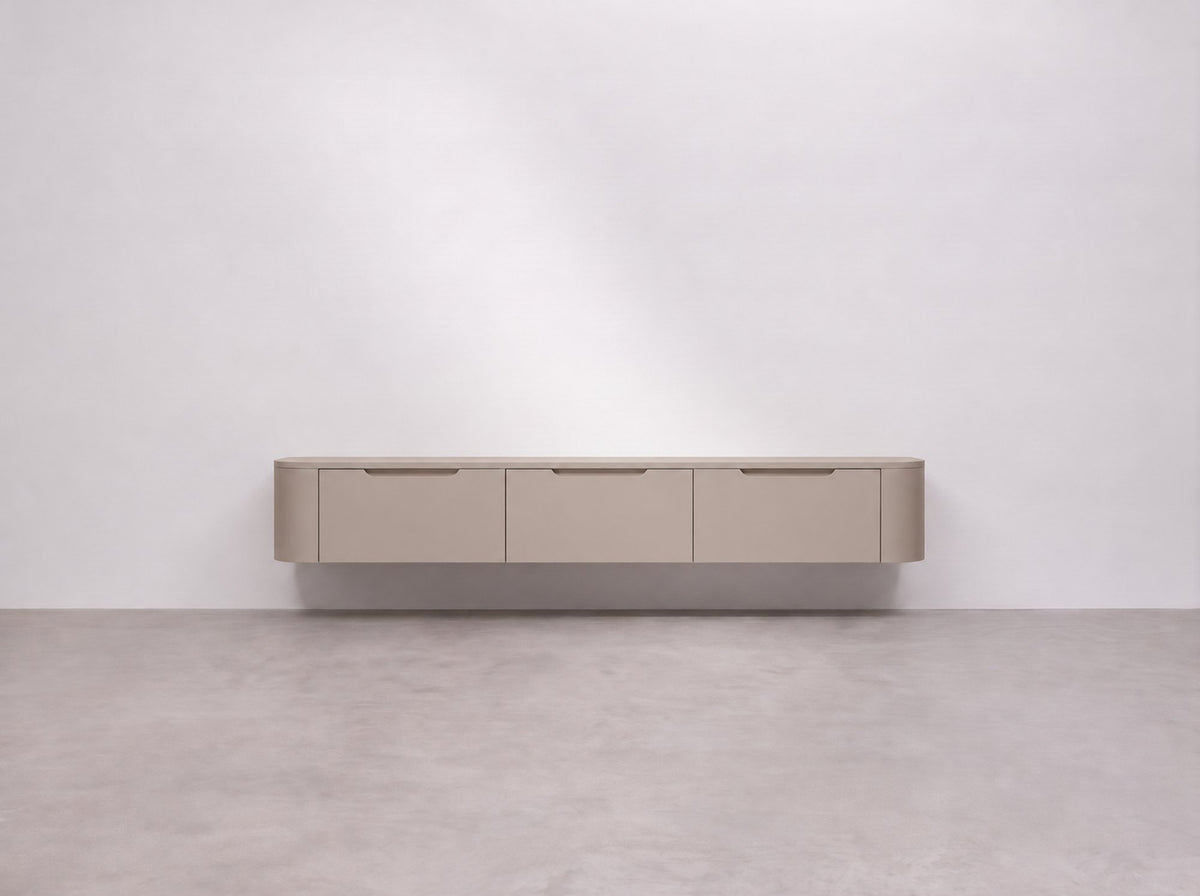 Miyoko tv-meubel taupe ophangen, stap 10