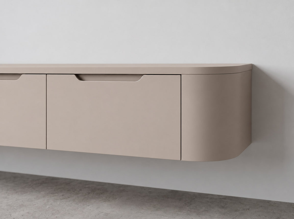Miyoko tv-meubel taupe ophangen, stap 11