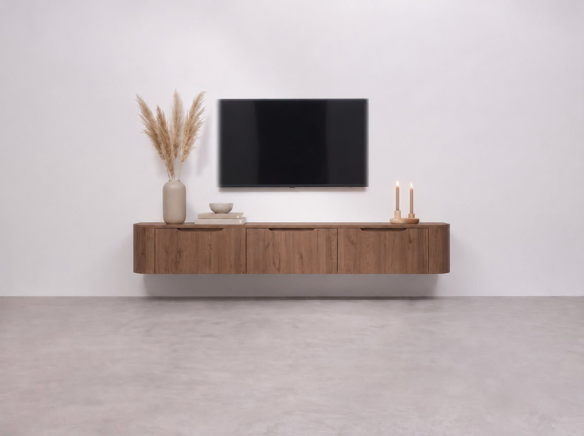 Miyoko tv-meubel walnoot ophangen, stap 16