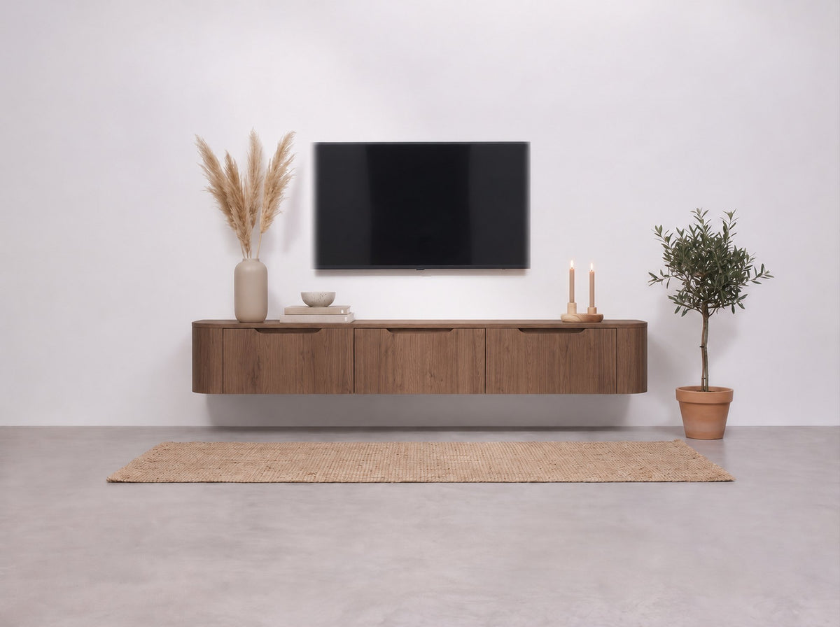 Miyoko tv-meubel walnoot ophangen, stap 17